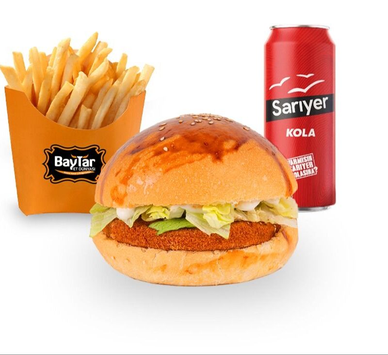 Şnitzel Burger Menü